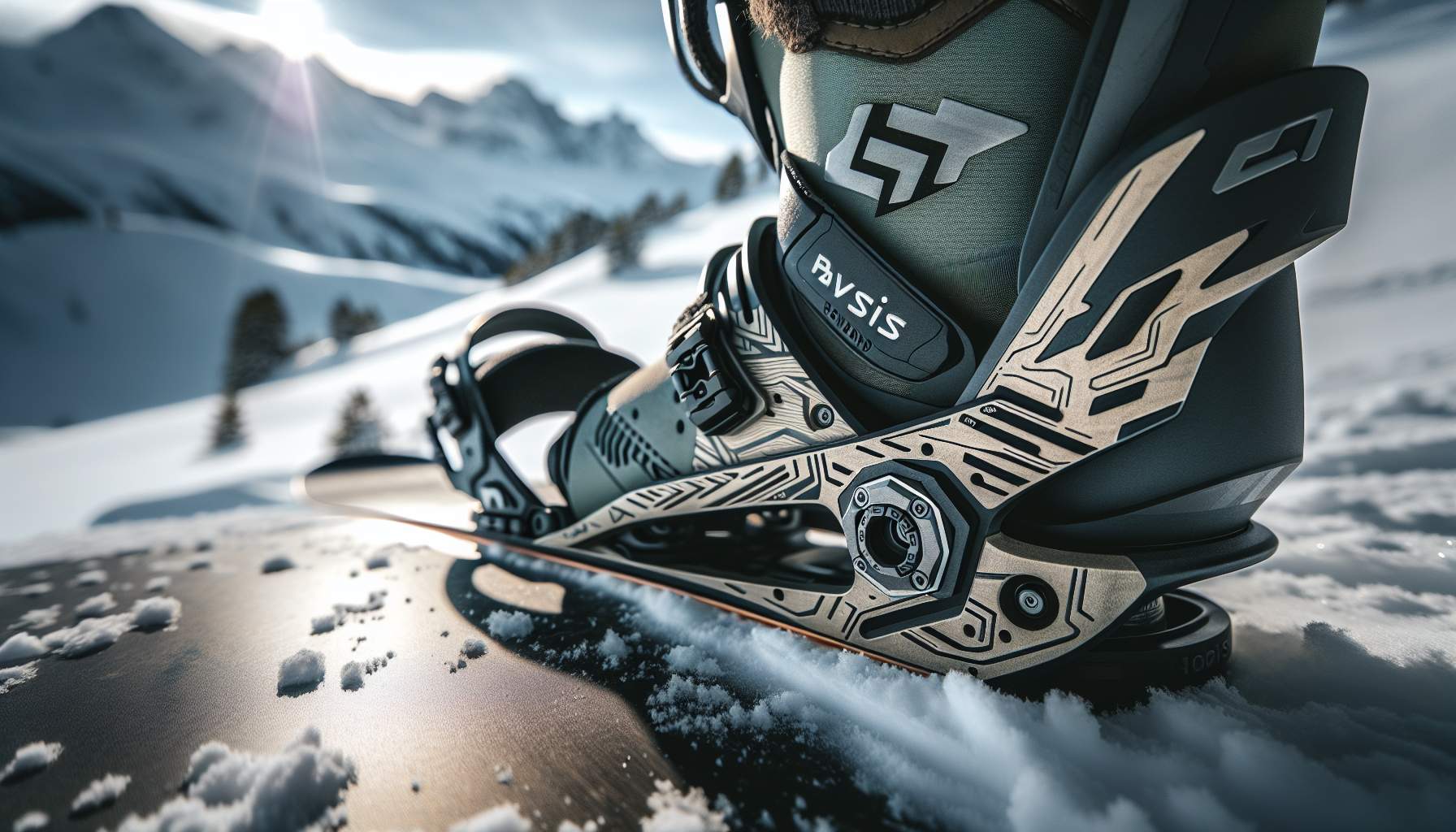 Fixations de snowboard unisexe Battle (M/L) | Fixations de snowboard